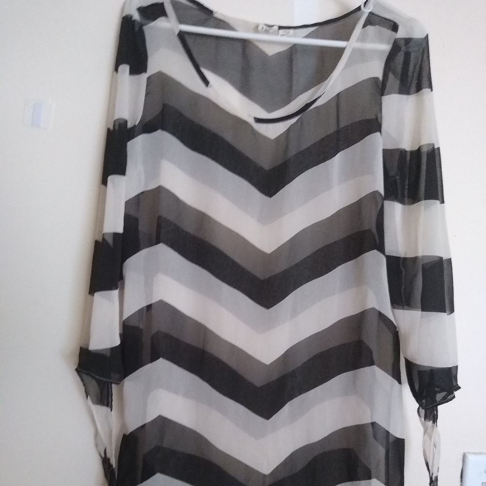 Roxy tunic/dress sheer